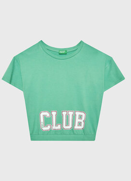 Zielona bluzka dziecięca United Colors Of Benetton