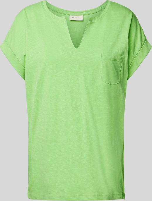Zielona bluzka Free/quent z bawełny