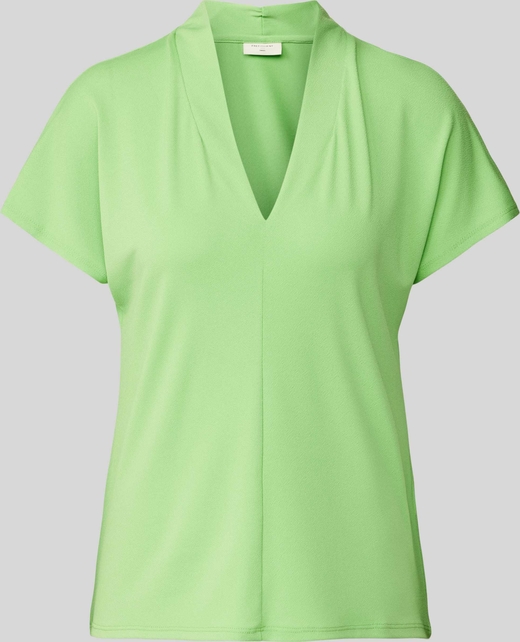 Zielona bluzka Free/quent z krótkim rękawem