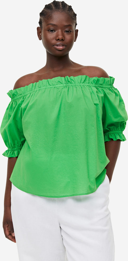 Zielona bluzka H & M