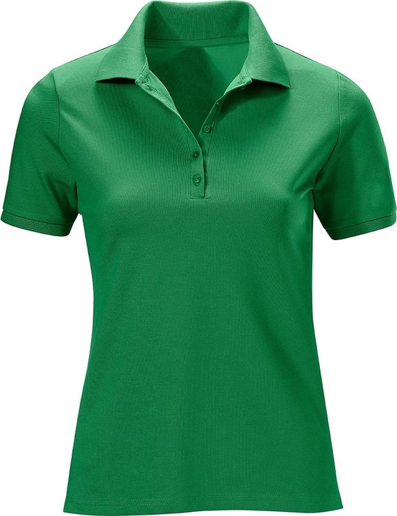 Zielona bluzka Heine w stylu casual z dekoltem w kształcie litery v z krótkim rękawem