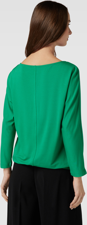 Zielona bluzka Opus z długim rękawem