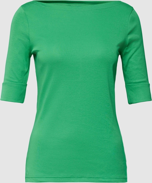 Zielona bluzka Ralph Lauren z bawełny