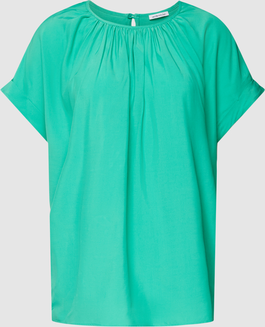 Zielona bluzka Seidensticker w stylu casual