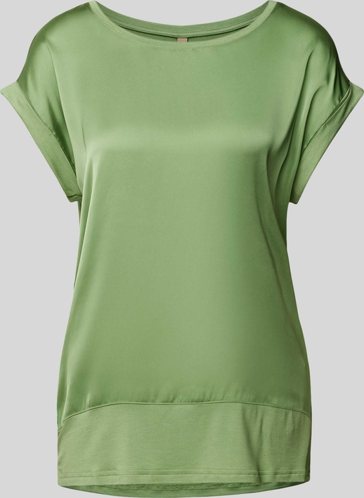 Zielona bluzka Soyaconcept z okrągłym dekoltem