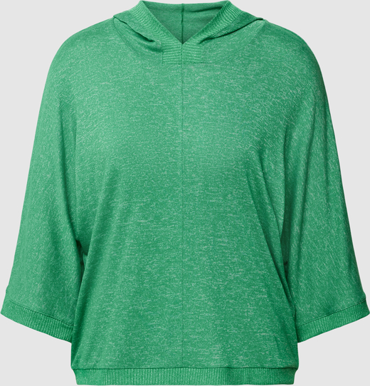Zielona bluzka Tom Tailor z długim rękawem z golfem