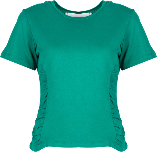 Zielona bluzka ubierzsie.com w stylu casual