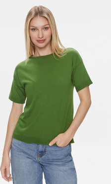 Zielona bluzka United Colors Of Benetton w stylu casual