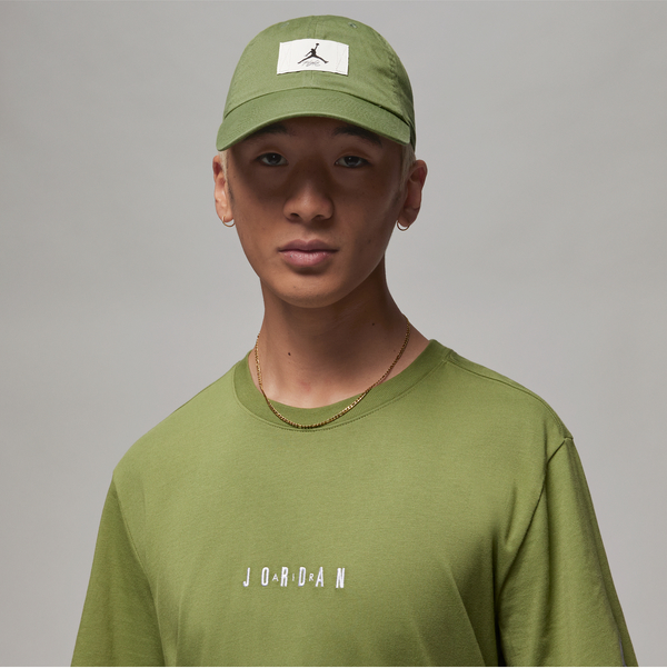 Zielona czapka Jordan