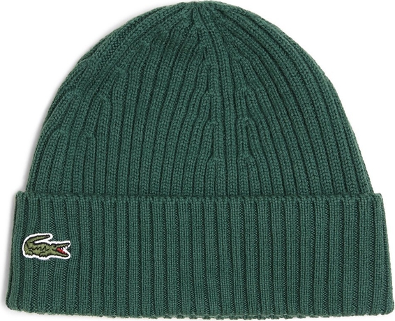 Zielona czapka Lacoste