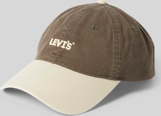 Zielona czapka Levis