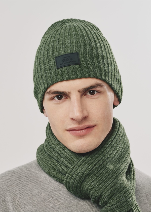 Zielona czapka Ochnik