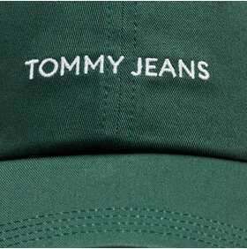 Zielona czapka Tommy Jeans