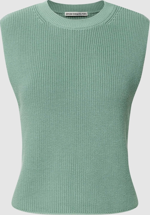Zielona kamizelka Drykorn z bawełny w stylu casual