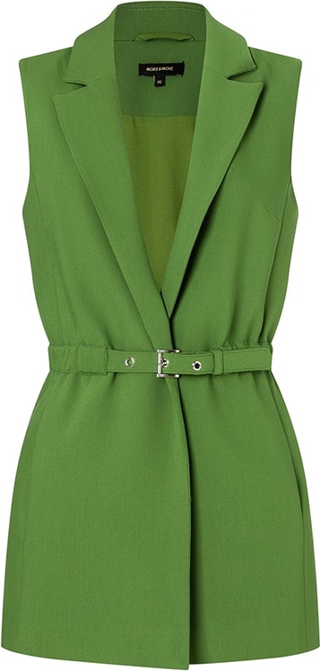 Zielona kamizelka More & More w stylu casual