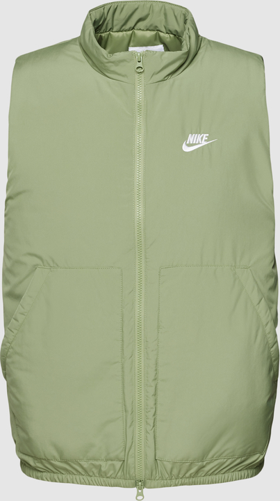 Zielona kamizelka Nike w sportowym stylu