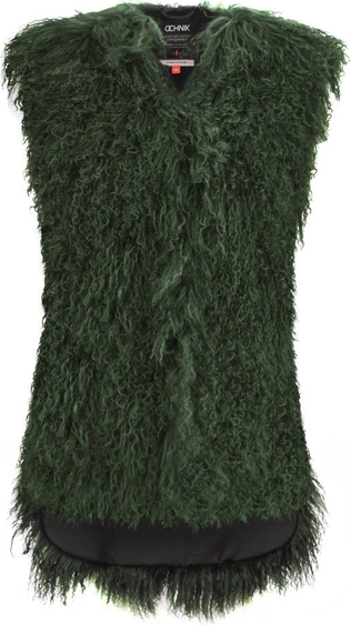 Zielona kamizelka Ochnik w stylu casual