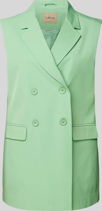 Zielona kamizelka Smith And Soul w stylu casual z bawełny