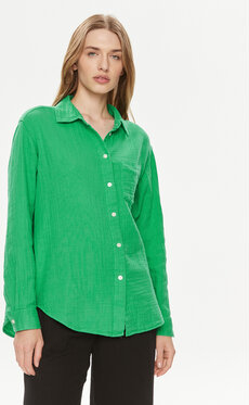 Zielona koszula Gap w stylu casual