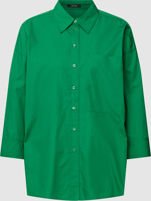Zielona koszula Opus z bawełny