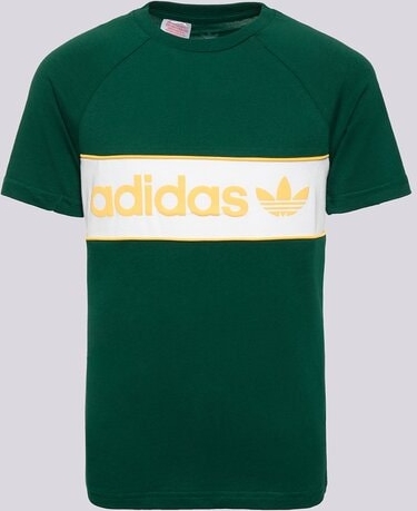 Zielona koszulka dziecięca Adidas dla chłopców