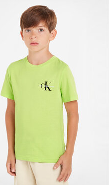 Zielona koszulka dziecięca Calvin Klein