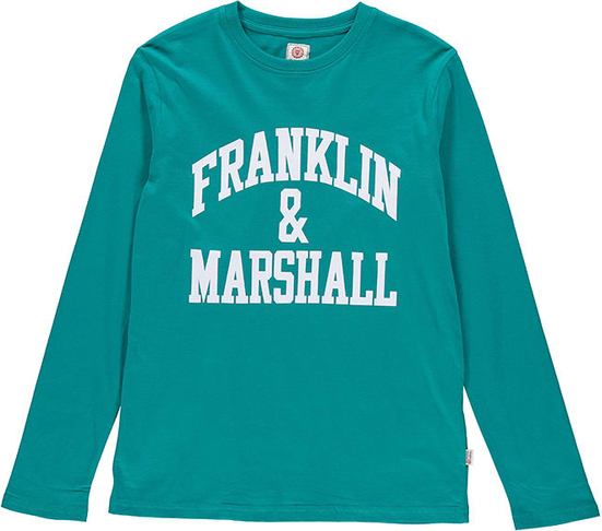 Zielona koszulka dziecięca FRANKLIN & MARSHALL