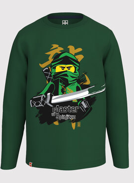 Zielona koszulka dziecięca LEGO Wear