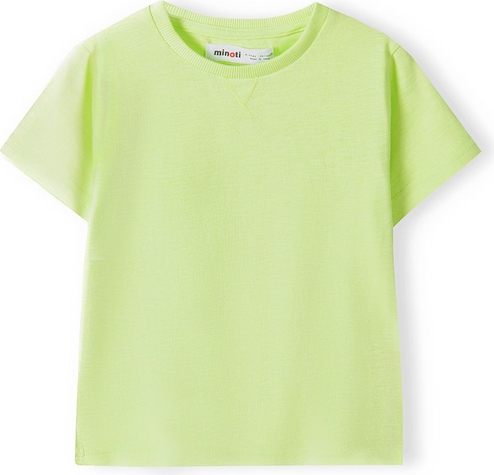 Zielona koszulka dziecięca Minoti dla chłopców