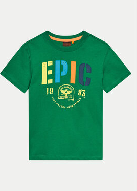 Zielona koszulka dziecięca Original Marines dla chłopców