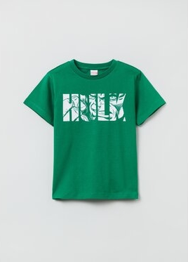 Zielona koszulka dziecięca OVS dla chłopców