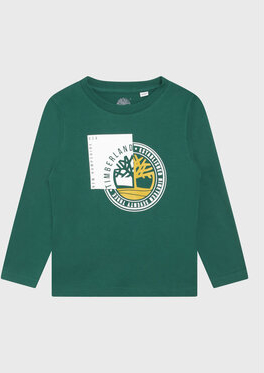 Zielona koszulka dziecięca Timberland