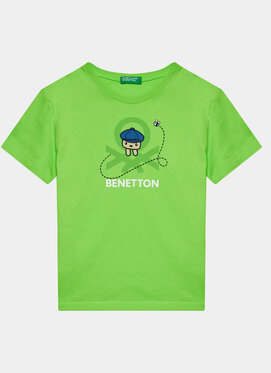 Zielona koszulka dziecięca United Colors Of Benetton