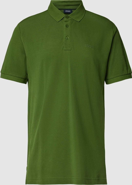 Zielona koszulka polo Joop! z krótkim rękawem w stylu casual