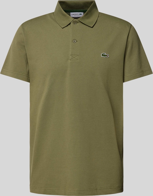 Zielona koszulka polo Lacoste w stylu casual