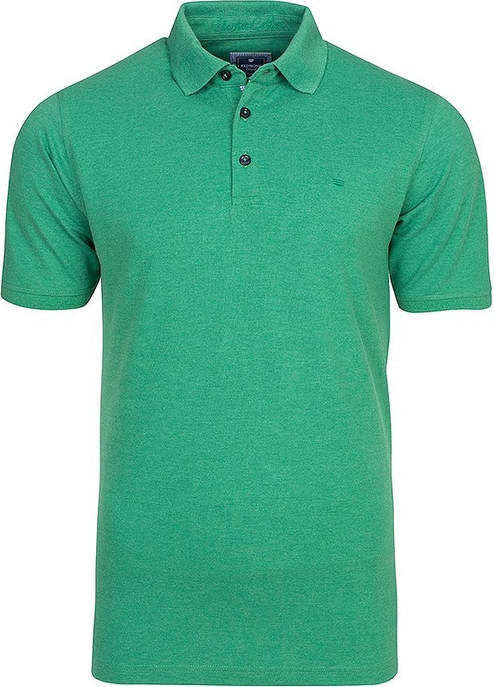 Zielona koszulka polo Redmond w stylu casual