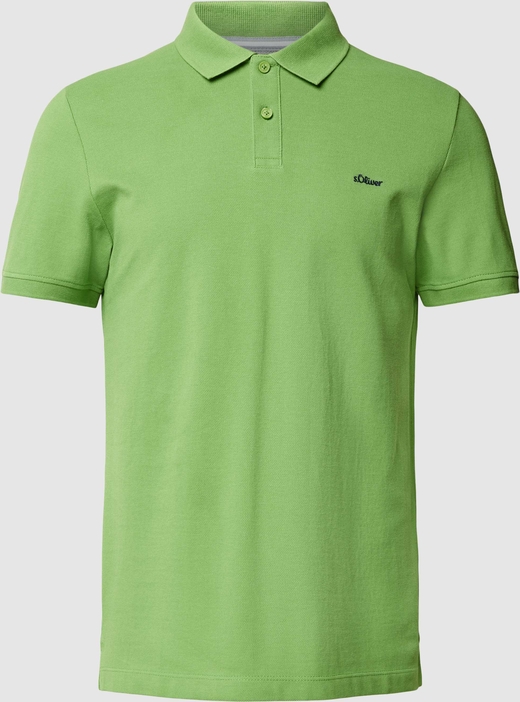 Zielona koszulka polo S.Oliver