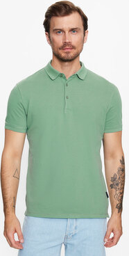 Zielona koszulka polo Sisley