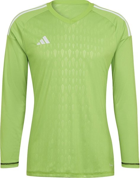 Zielona koszulka z długim rękawem Adidas w sportowym stylu z długim rękawem