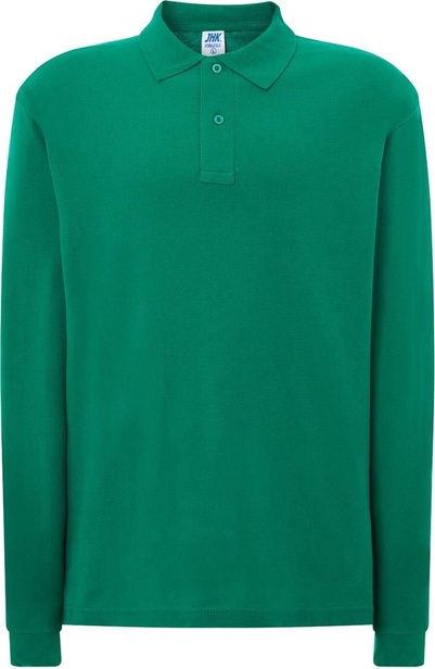 Zielona koszulka z długim rękawem JK Collection w stylu casual