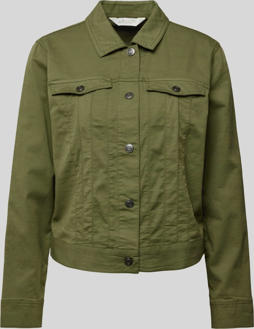Zielona kurtka APRICOT w stylu casual
