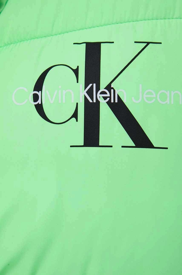 Zielona kurtka Calvin Klein w stylu casual