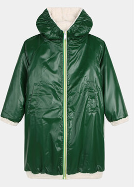 Zielona kurtka dziecięca Karl Lagerfeld dla chłopców