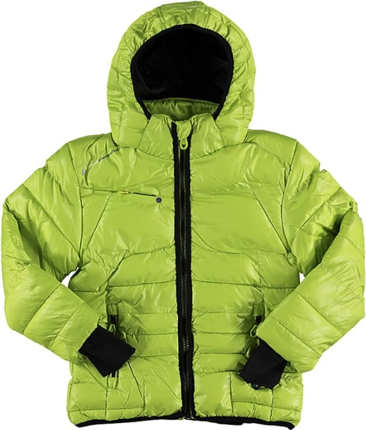 Zielona kurtka dziecięca Peak Mountain