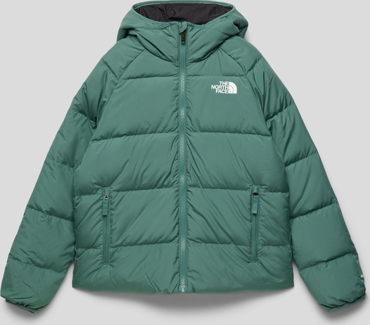 Zielona kurtka dziecięca The North Face dla chłopców