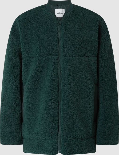 Zielona kurtka Minimum w stylu casual krótka