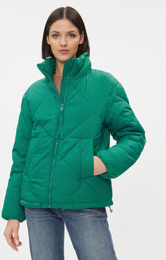 Zielona kurtka MODIVO bez kaptura w stylu casual krótka