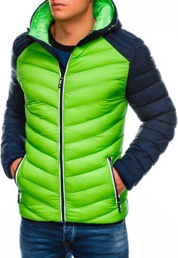 Zielona kurtka Ombre Clothing