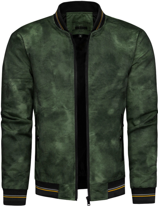 Zielona kurtka Recea w stylu casual