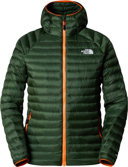 Zielona kurtka The North Face krótka w stylu casual